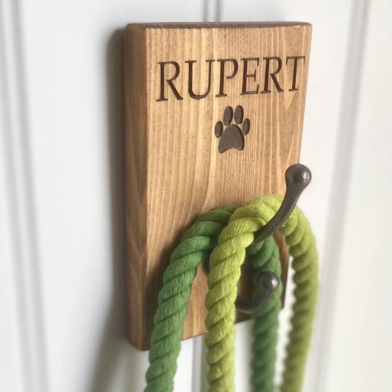 Personalised dog hook