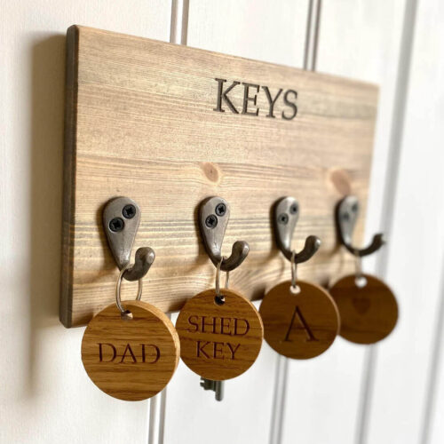 Our Little Red Barn | Key Hook Rail 1