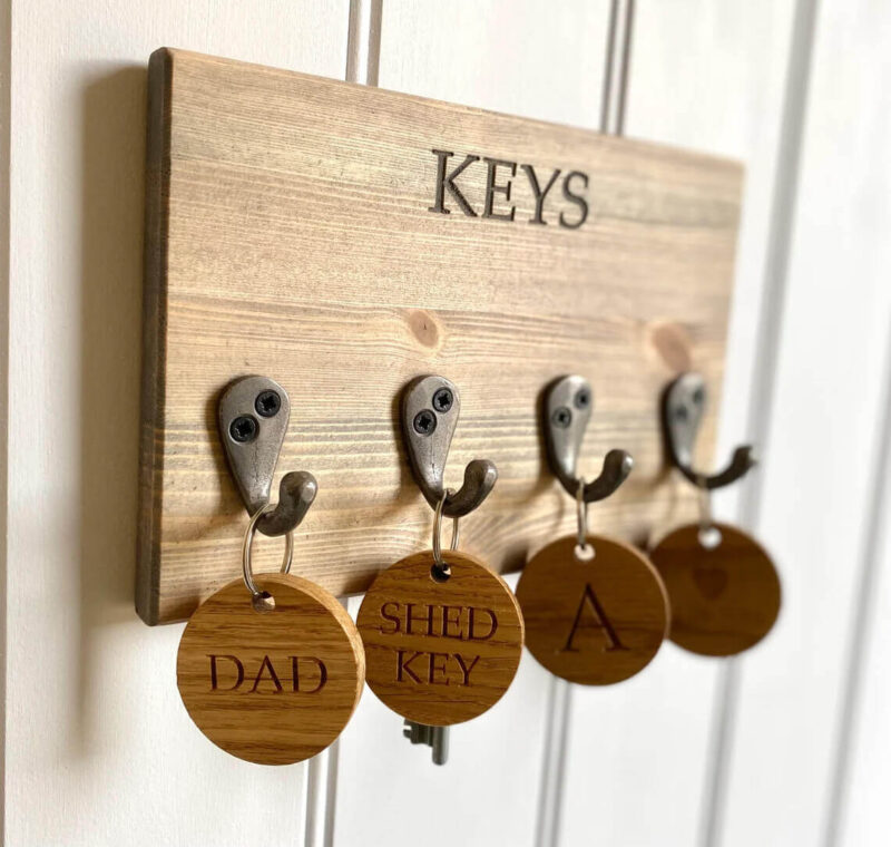 Our Little Red Barn | Key Hook Rail 1