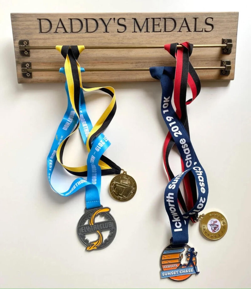 Our Little Red Barn | Medal Display Rail 2