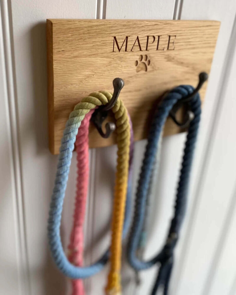 Our Little Red Barn | Double Hook Dog Lead Hanger