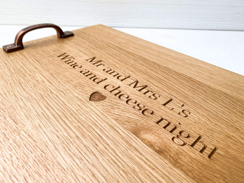 Personalised Oak Cheeseboard - Image 2