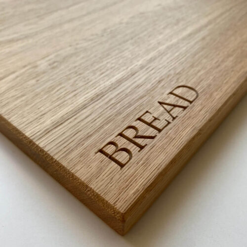 Our Little Red Barn | Oak Bread Board