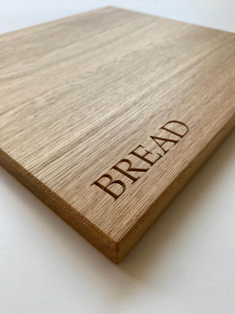 Our Little Red Barn | Oak Bread Board