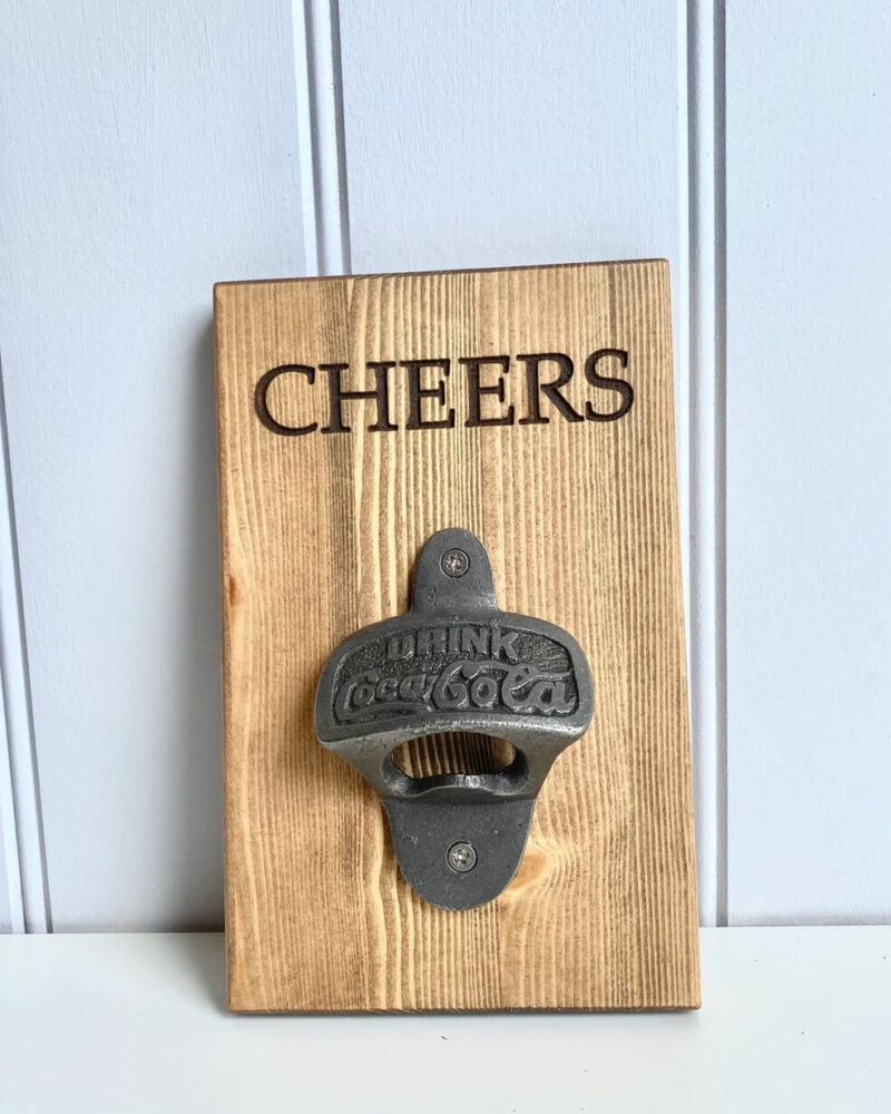 Our Little Red Barn | Personalised Wall Mounted Bottle Opener