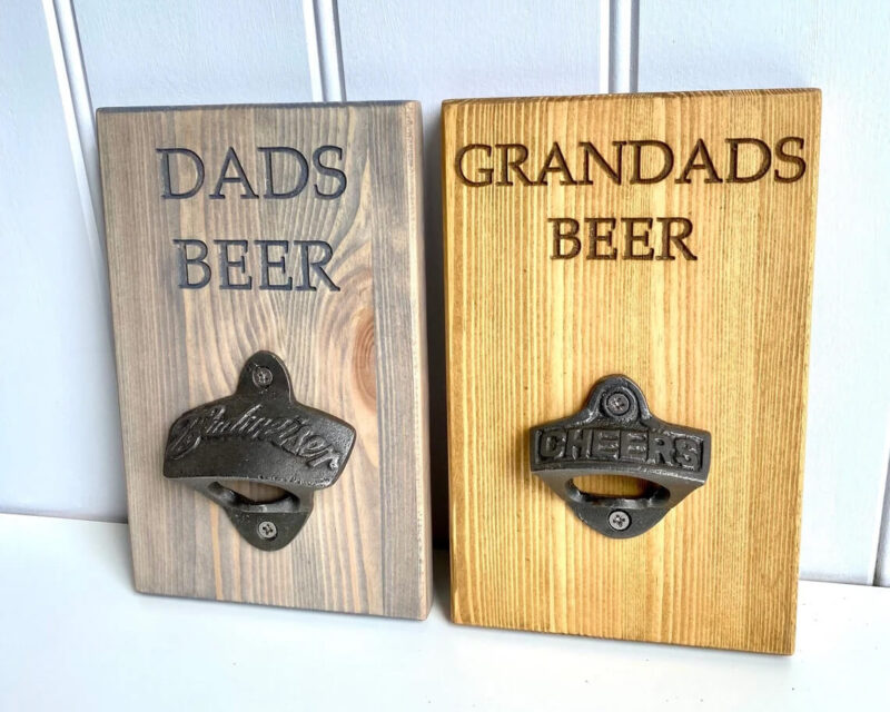 Our Little Red Barn | Personalised Wall Mounted Bottle Opener