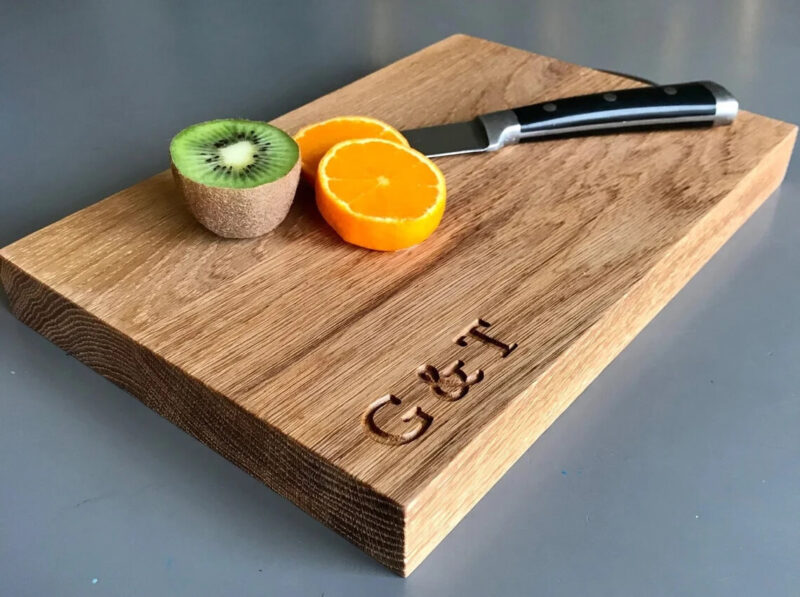 Our Little Red Barn | Solid Oak Gin Tonic Chopping Board