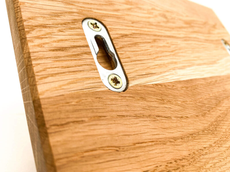 Solid Oak Key Rail - Image 2